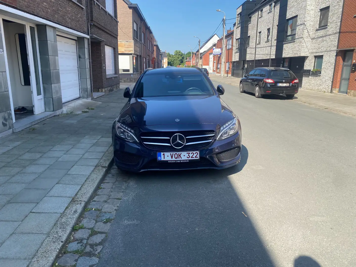 Mercedes-Benz C 220 C 220 d T 9G-TRONIC AMG Line Bleu - 1