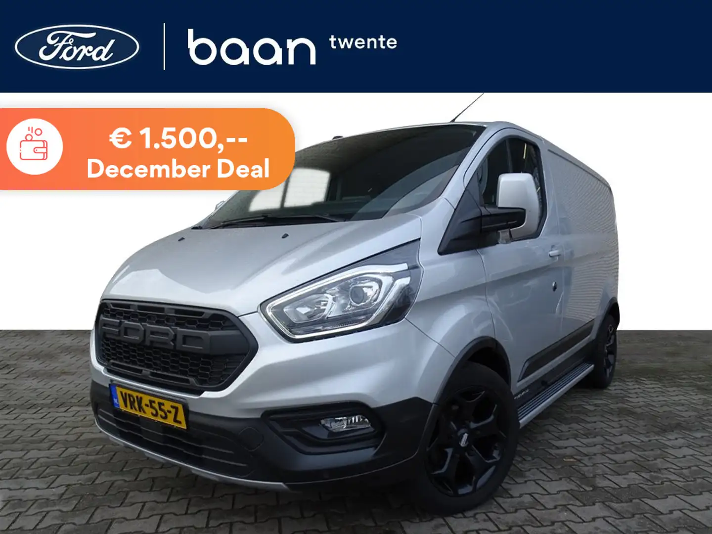 Ford Transit Custom 300 2.0 TDCI L1H1 Trail 170pk Gris - 1