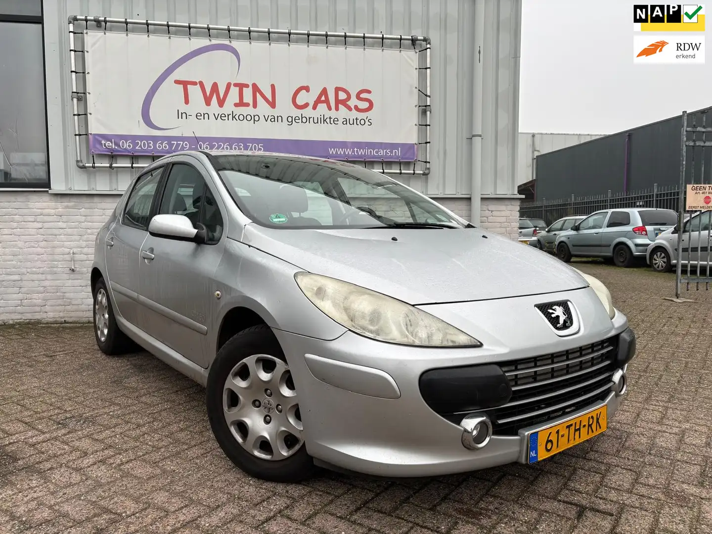 Peugeot 307 1.6-16V Oxygo 5drs Airco Navi Gris - 1