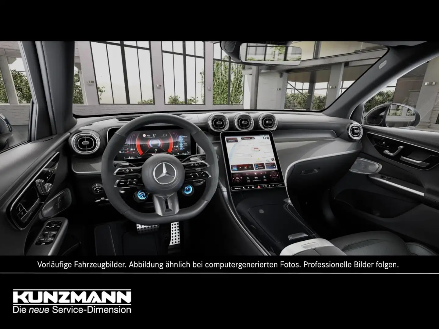 Mercedes-Benz GLC 63 AMG S E PERFORMANCE Night Panorama 360° Grau - 2