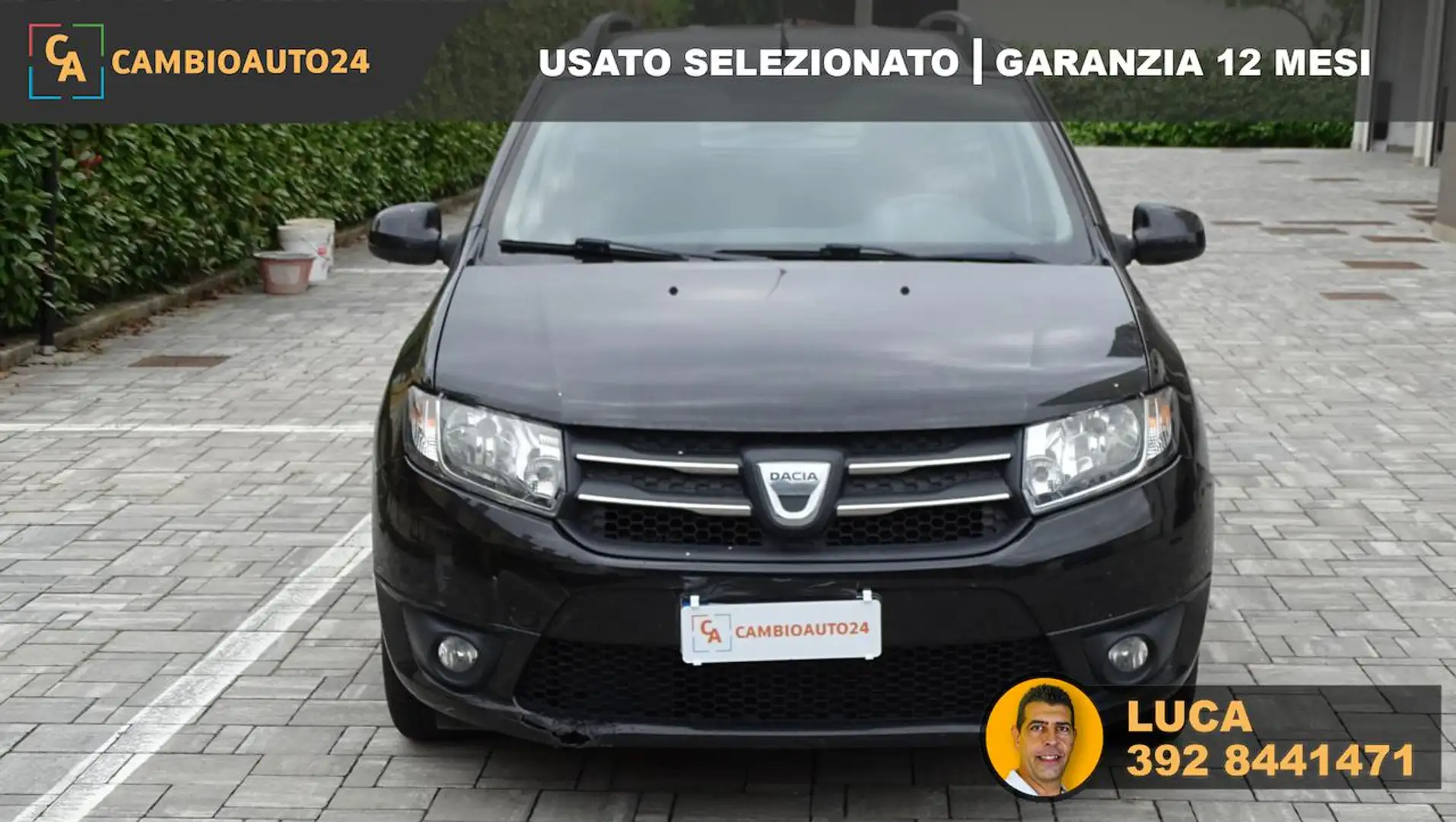 Dacia Logan MCV 1.5 dCi 8V 90CV Start&Stop Ambiance, Garanzia Чорний - 1
