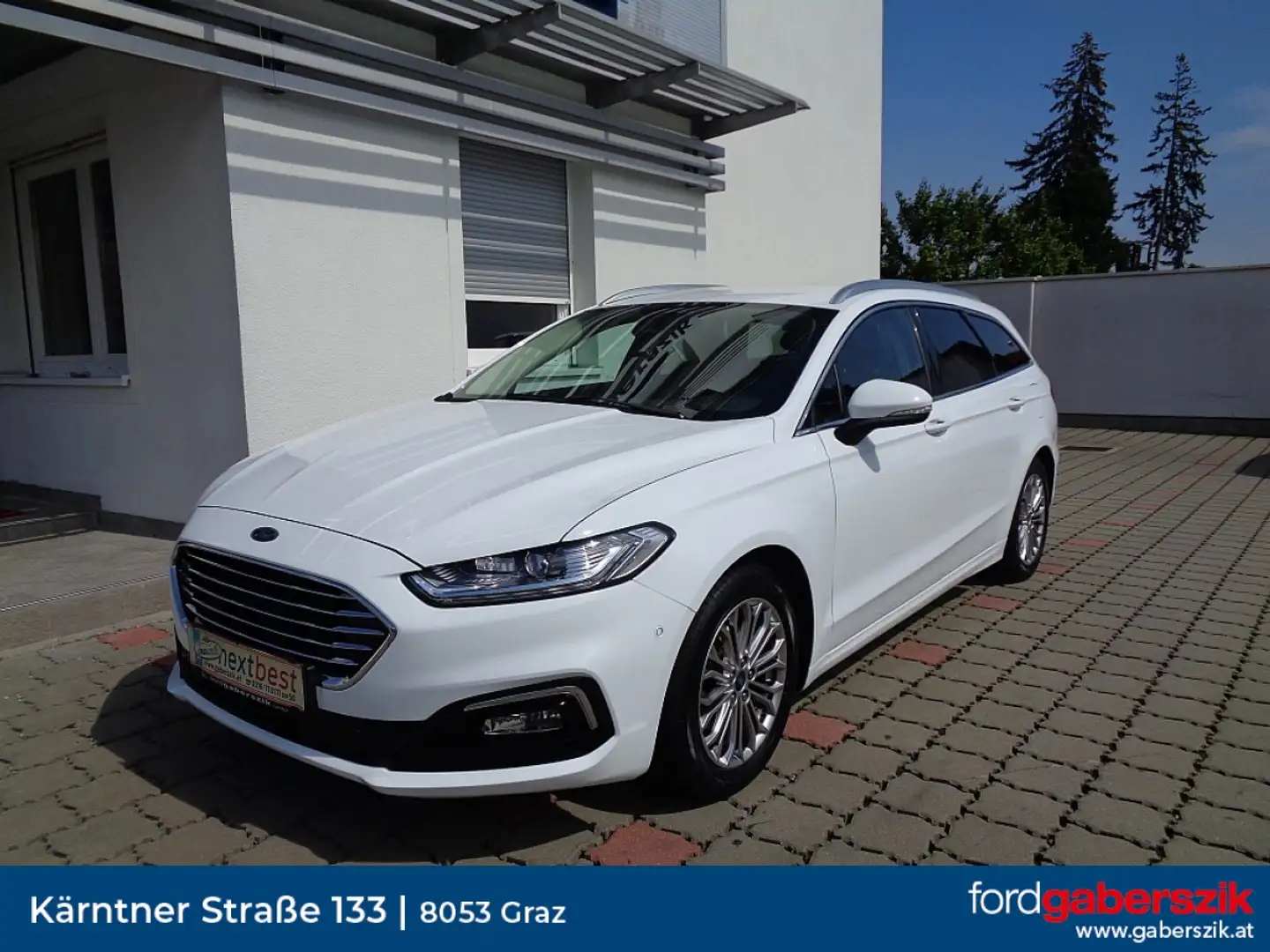 Ford Mondeo Traveller Titanium 2,0 Hybrid Aut. Weiß - 1