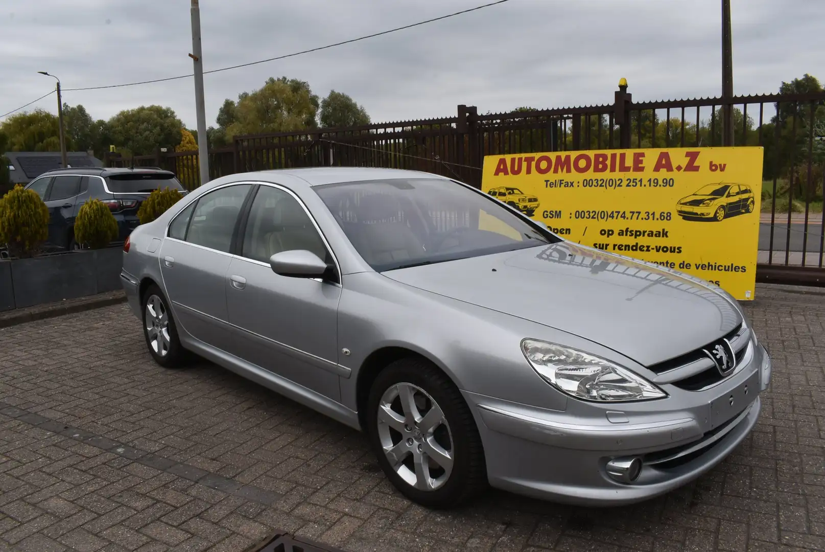 Peugeot 607 2.0 HDi Executive Diamant Leder / GPS / Airco Zilver - 1