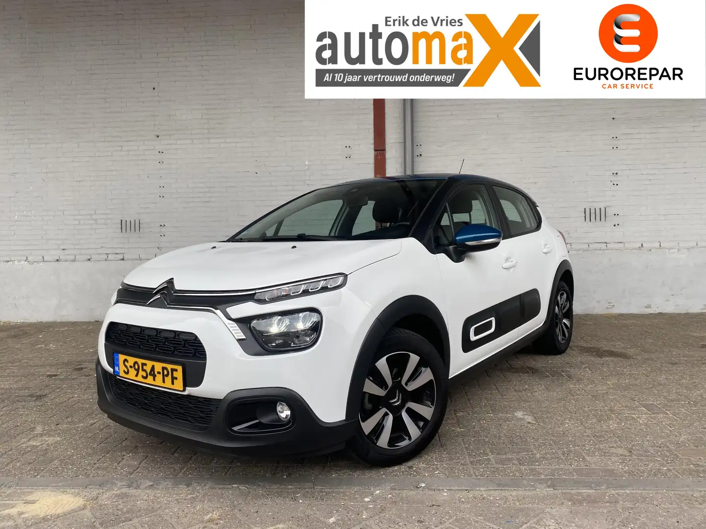 Citroen C3 1.2 PureTech Feel |Dealer onderhouden!|Navigatie!| Weiß - 1