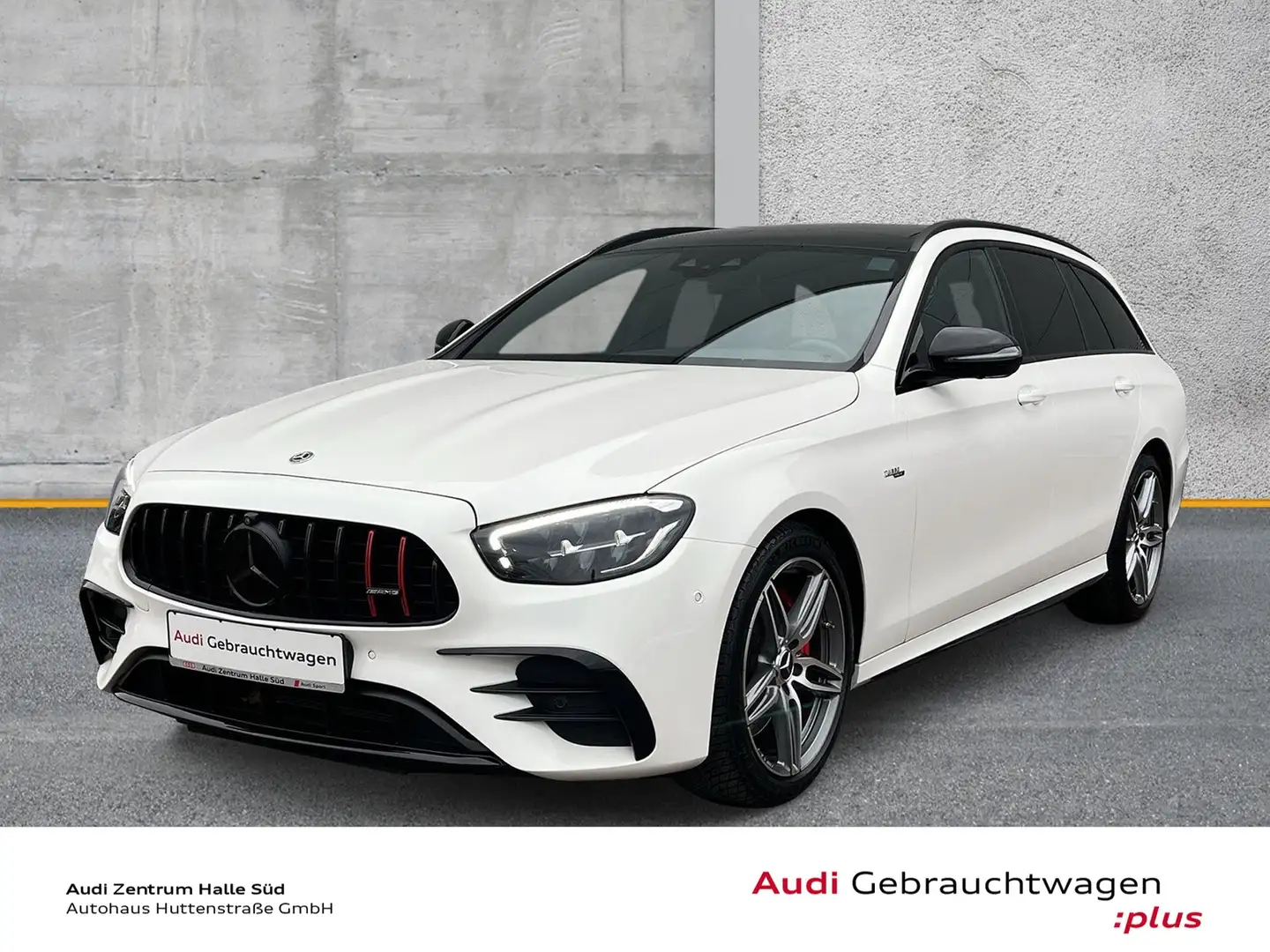 Mercedes-Benz E 53 AMG 4Matic+ PERF.SITZ+AGA PANO BURMESTER HuD Weiß - 1