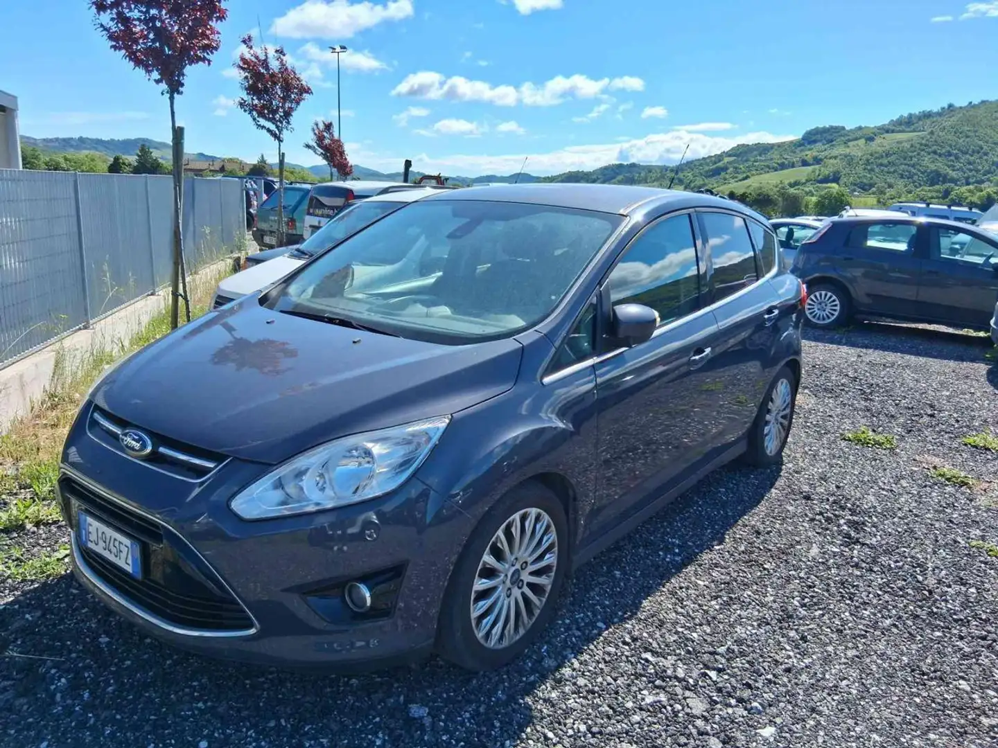 Ford C-Max 1.6 TDCi 115CV Titanium OK NEOPATENTATO Grigio - 1
