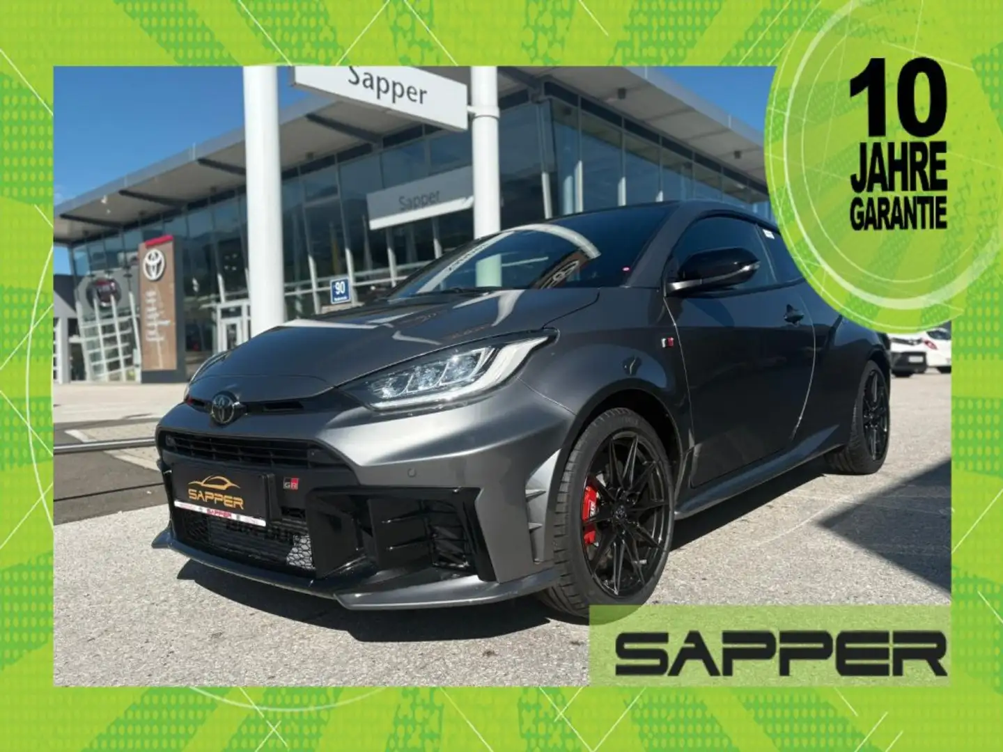 Toyota Yaris 1,6 Turbo GR High Performance Aut. Silber - 1