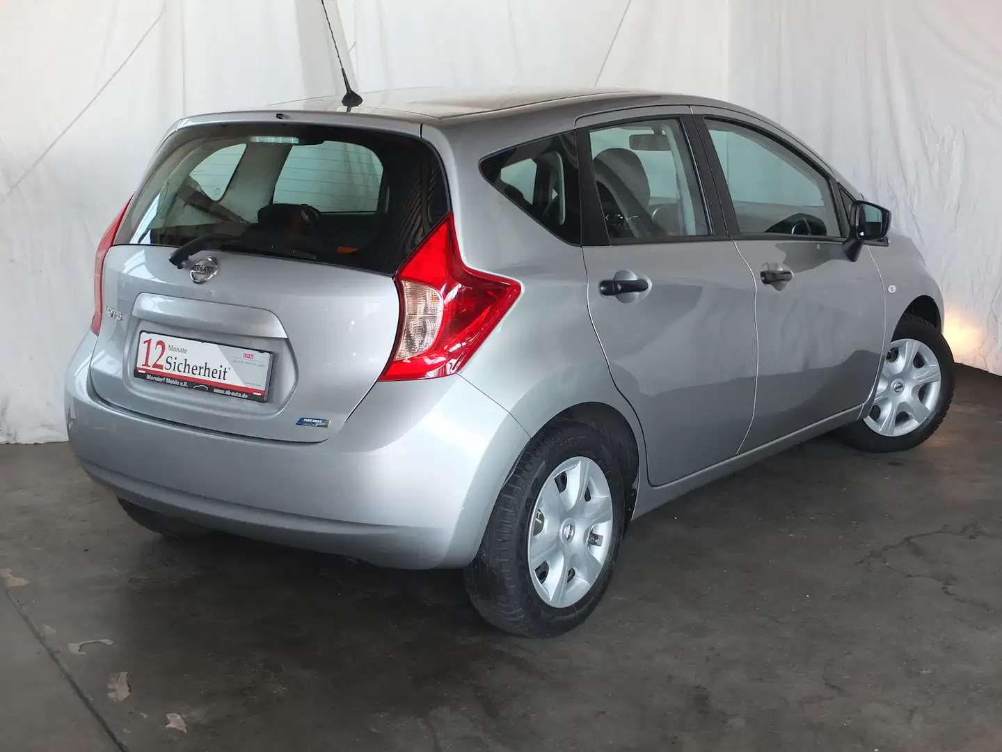 Nissan Note VISIA KLIMAANLAGE orig 38.515 km ! Silber - 2
