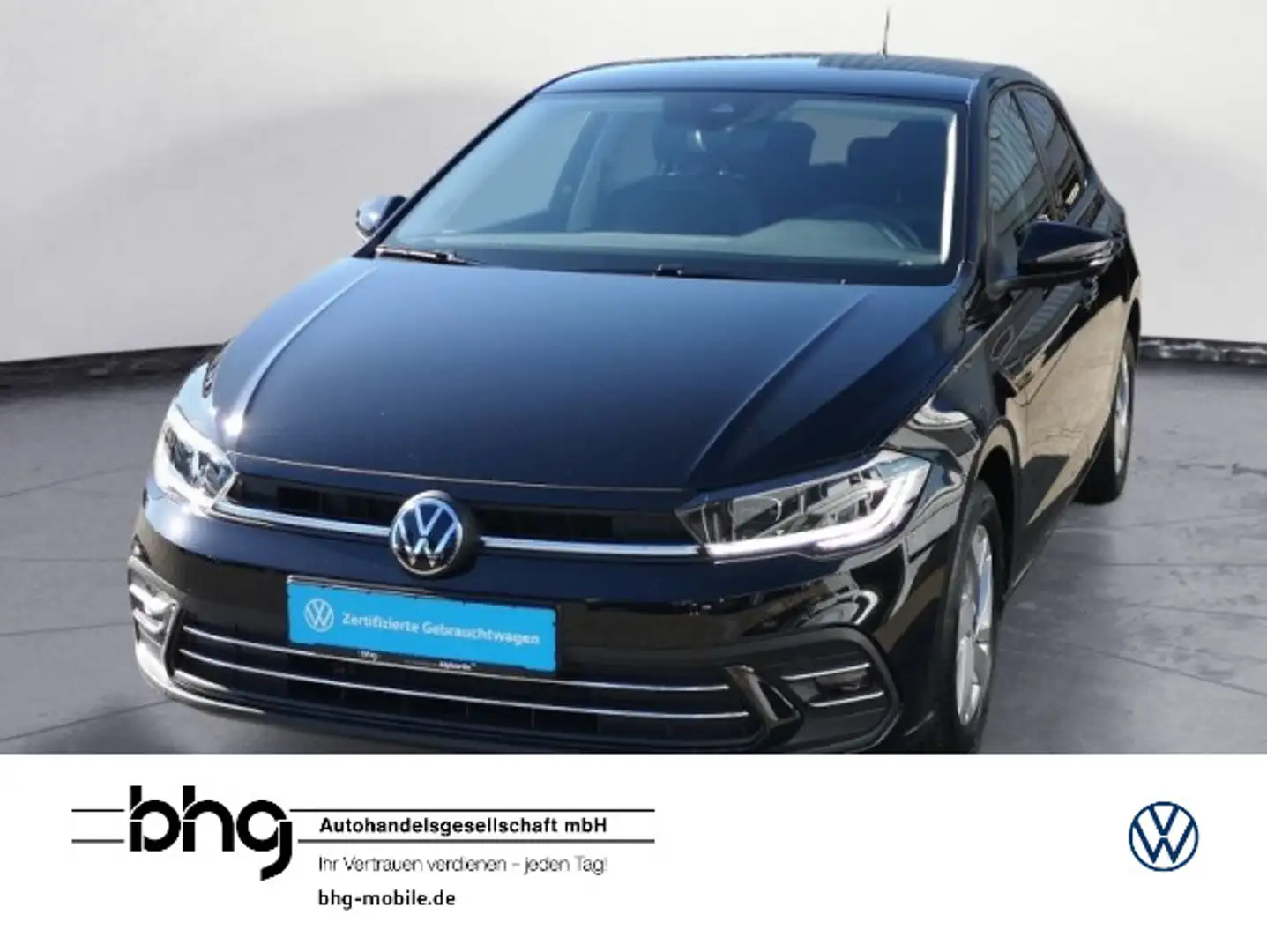 Volkswagen Polo 1.0 TSI STYLE #MATRIX-LED #IQ-DRIVE #CLIMAT Schwarz - 1
