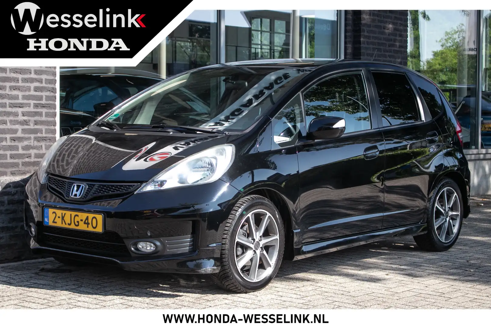 Honda Jazz 1.4 Si - All-in rijklrprs | climatronic Zwart - 1