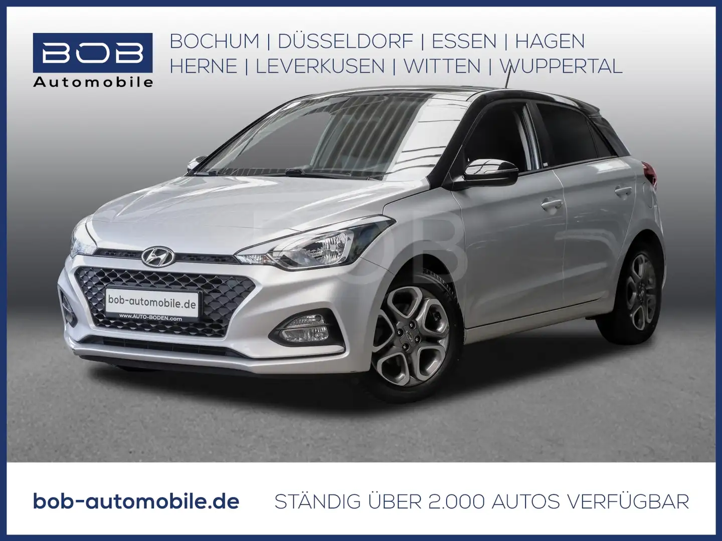 Hyundai i20 1.0 YES! Plus NAVI RFK SHZ PDC LHZ CARPLAY Zilver - 1