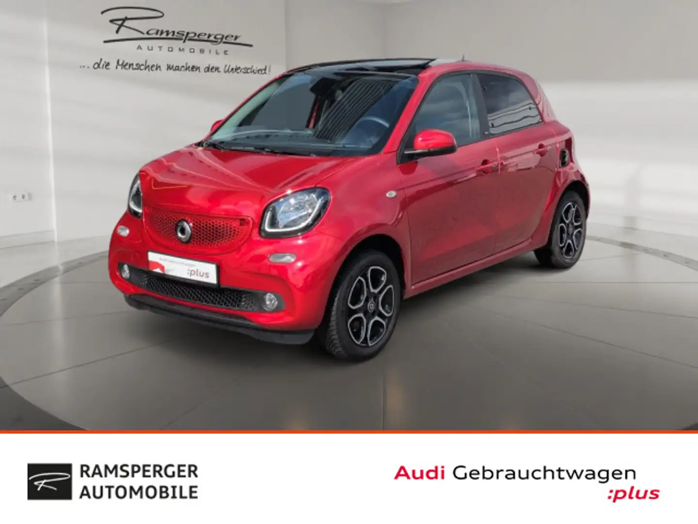 smart forFour SMART ForFour Turbo prime Pano EPH SHZ ZV Leder Rouge - 1