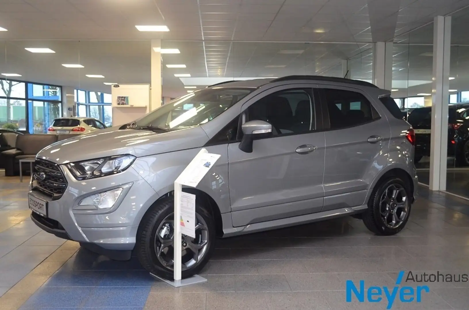Ford EcoSport 1,0 EcoBoost ST-Line Winter-, Technik-Paket, B&O, Silber - 2