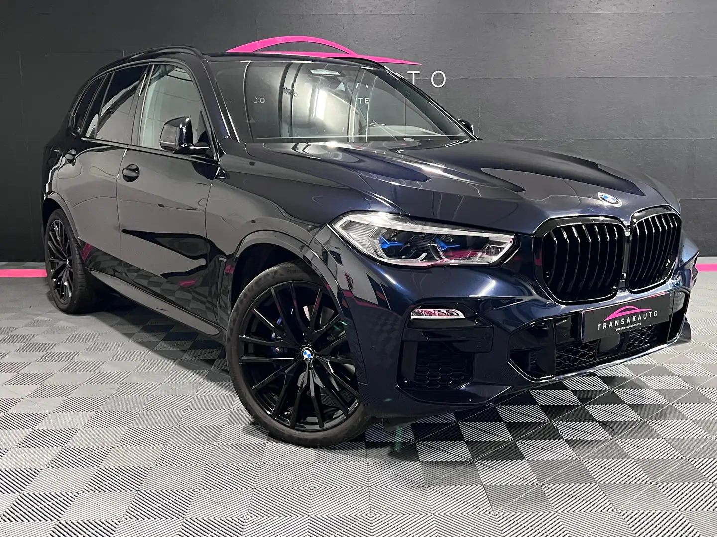 BMW X5 3.0 dAS xDrive30 MHEV PACK-M *360-HK-SIEGECHAUF* Blauw - 1