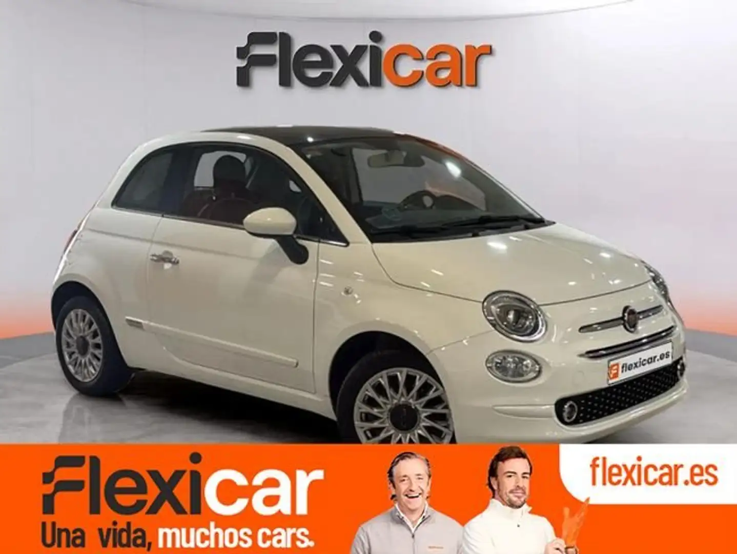 Fiat 500 1.2 Lounge Blanco - 1