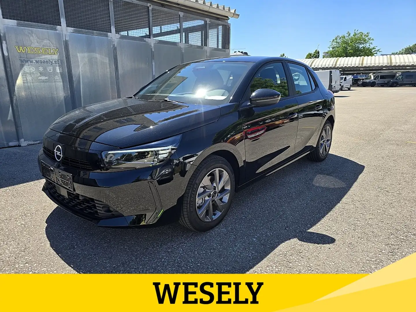 Opel Corsa 1,2 Edition Schwarz - 1