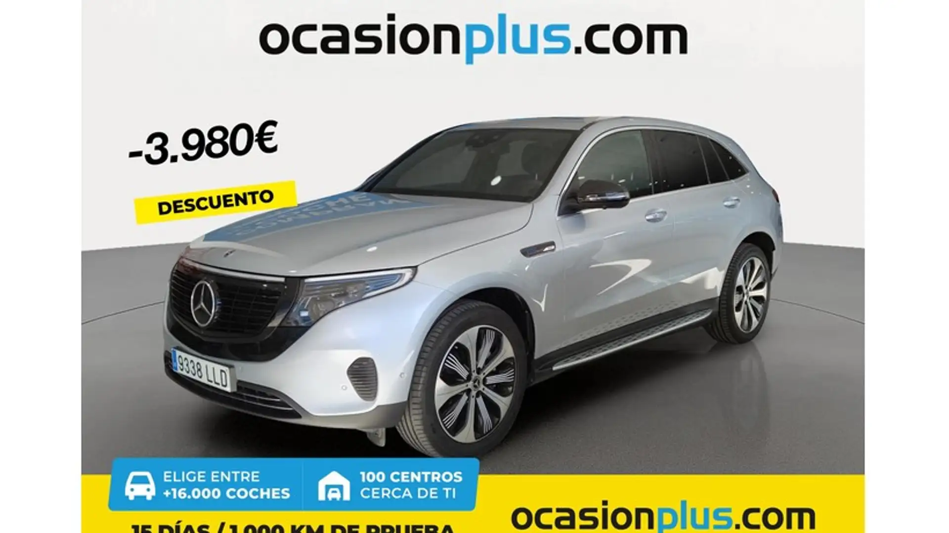 Mercedes-Benz EQC 400 4MATIC Plateado - 1