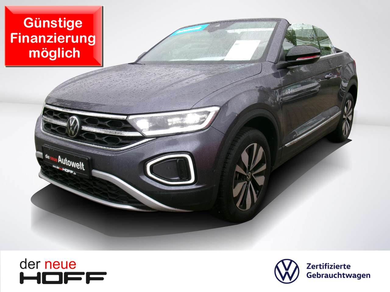 Volkswagen T-Roc — Volkswagen T-Roc Cabriolet GOAL 1.5 l TSI DSG Kamera AHK Navi ACC A