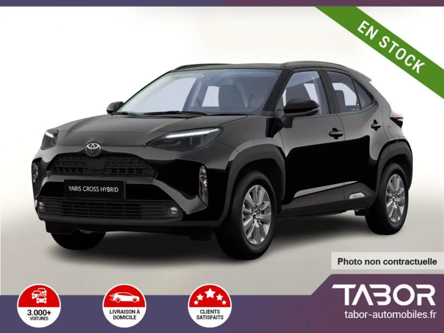 Toyota Yaris Cross 1.5 HEV 116 CVT cam SHZ ACC Noir - 1