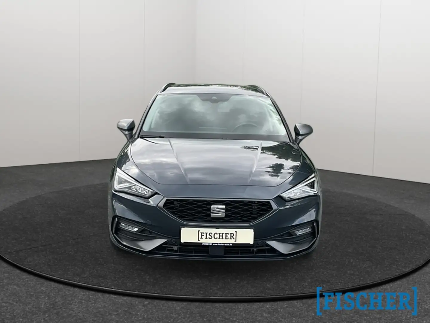 SEAT Leon ST 2.0TDI DSG FR LED Navi SHZ Rear View ACC PDC DA Grau - 2