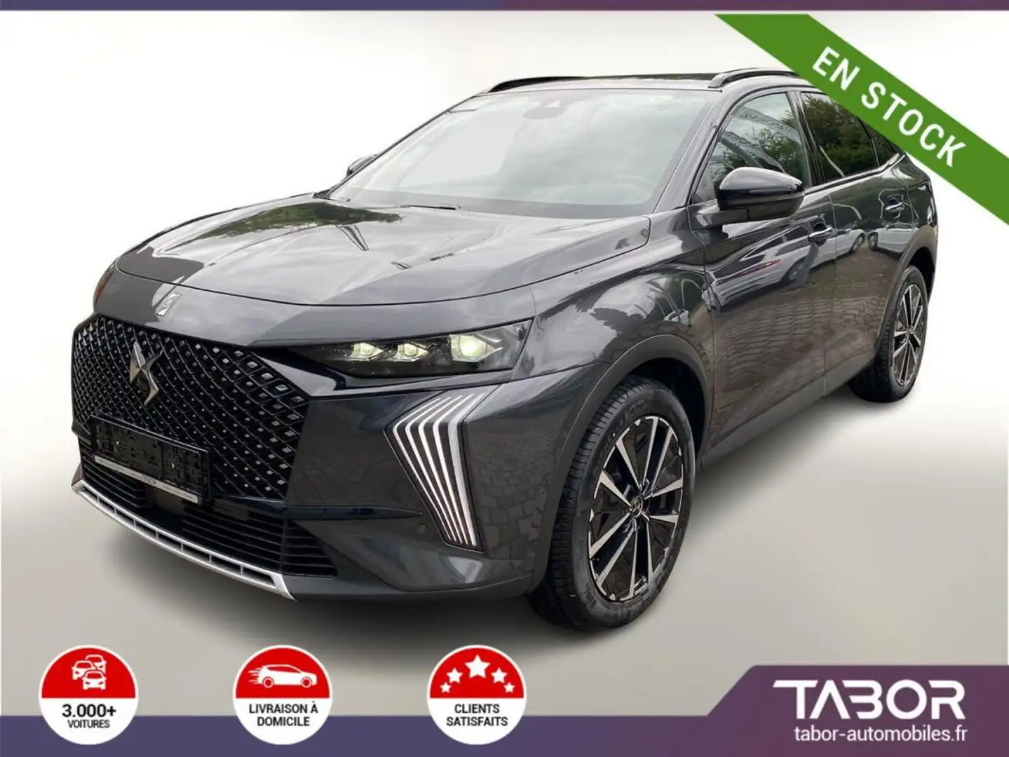 DS Automobiles DS 7 1.5 BHDi 130 EAT8 Pallas GPS 360° ACC LED Šedá - 1