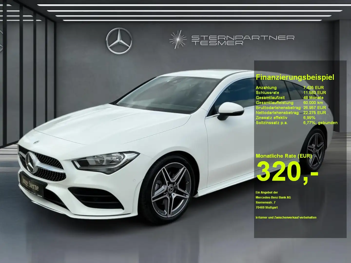 Mercedes-Benz CLA 200 d SB AMG Mbux Kamera Sitzh. LED AppleC. Bianco - 1