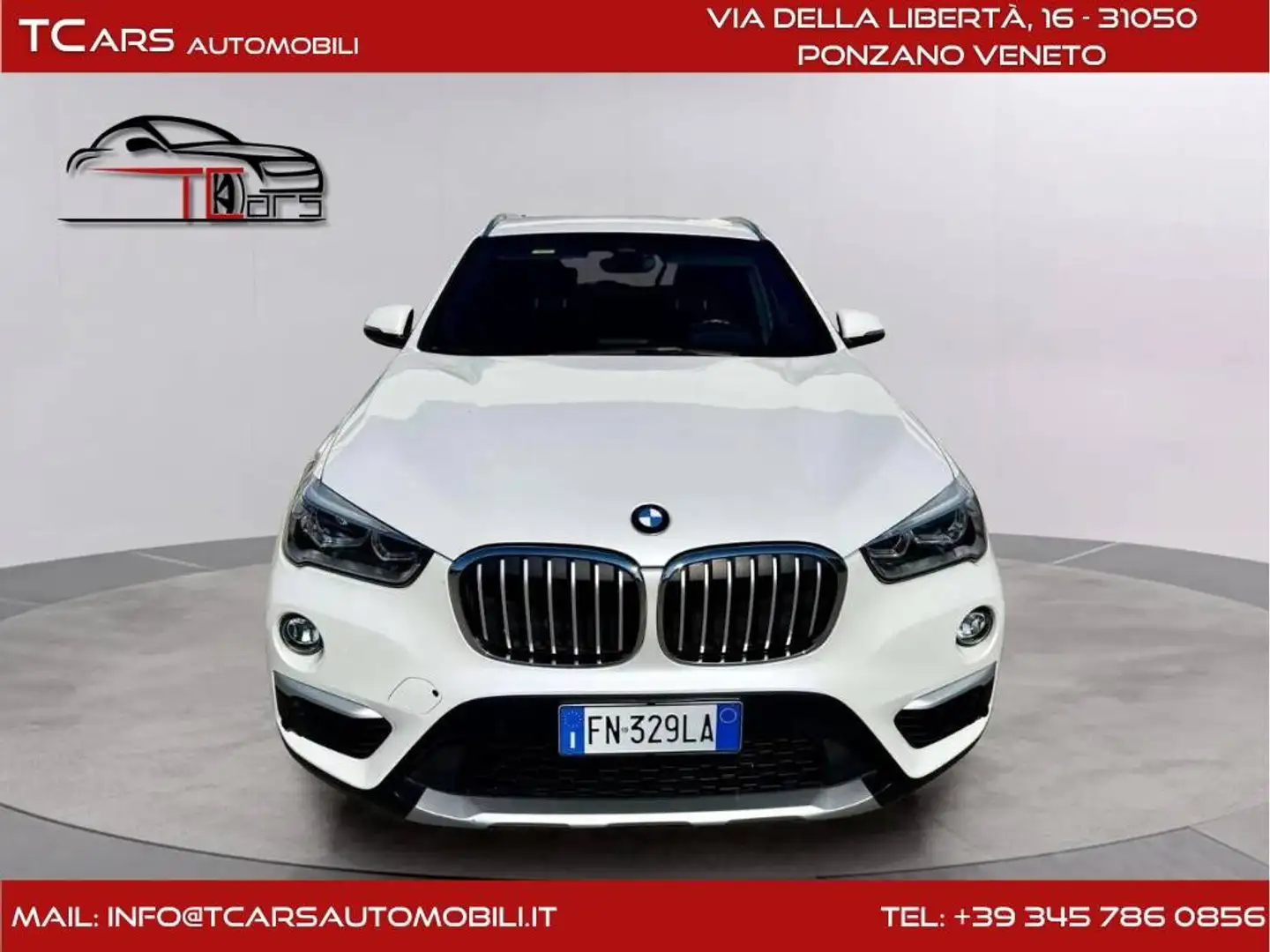 BMW X1 SDRIVE 18d XLINE-KM CERTIF-IN OFFERTA FINO SABATO Weiß - 2
