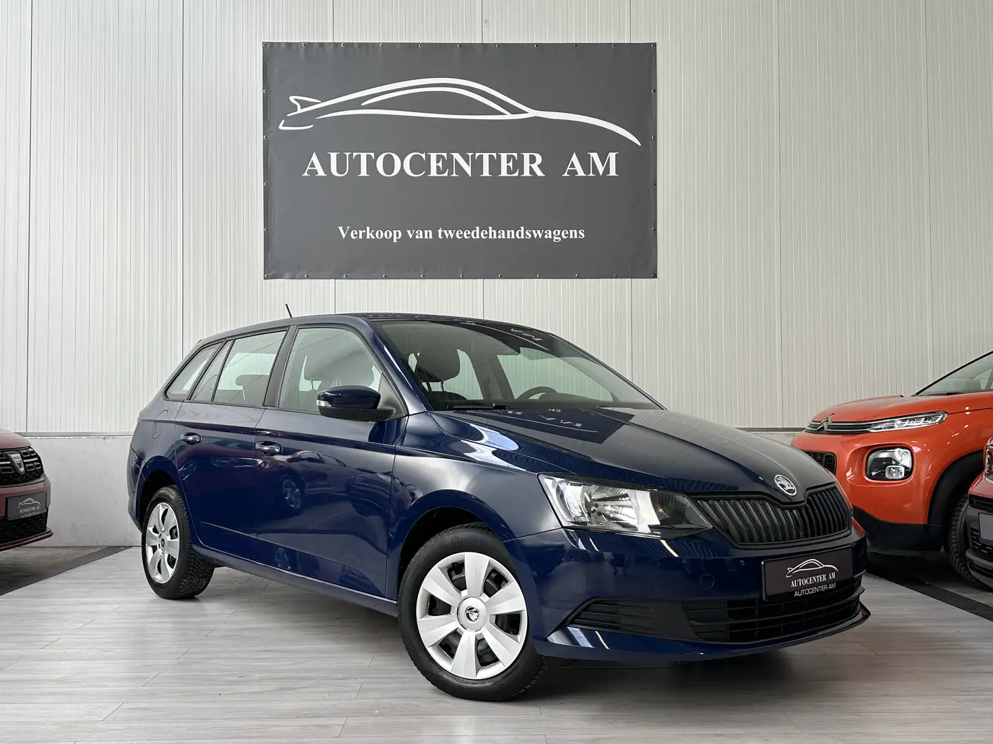 Skoda Fabia Combi 1.0 MPI Ambition / Airco * 12 M garantie Bleu - 1