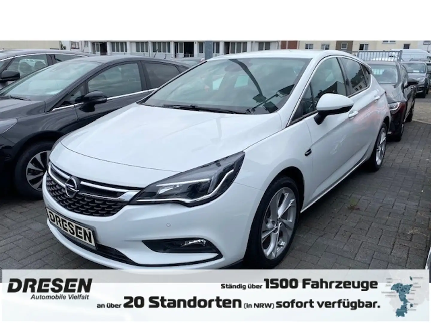 Opel Astra K Lim. 5türig 1.6 Turbo Dynamic Navi Apple CarPlay Blanc - 1