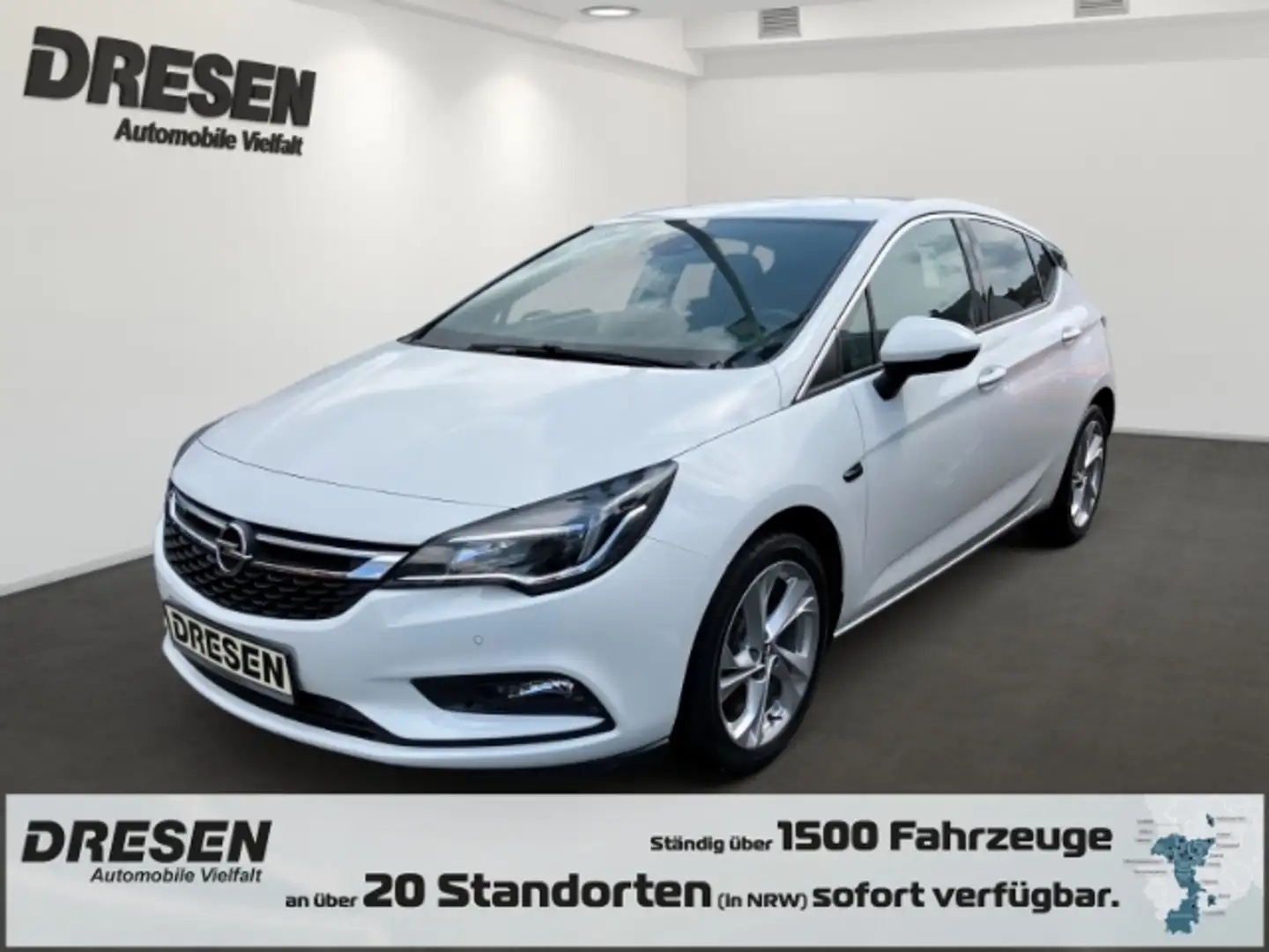 Opel Astra K Lim. 5türig 1.6 Turbo Dynamic Navi Apple CarPlay Fehér - 1