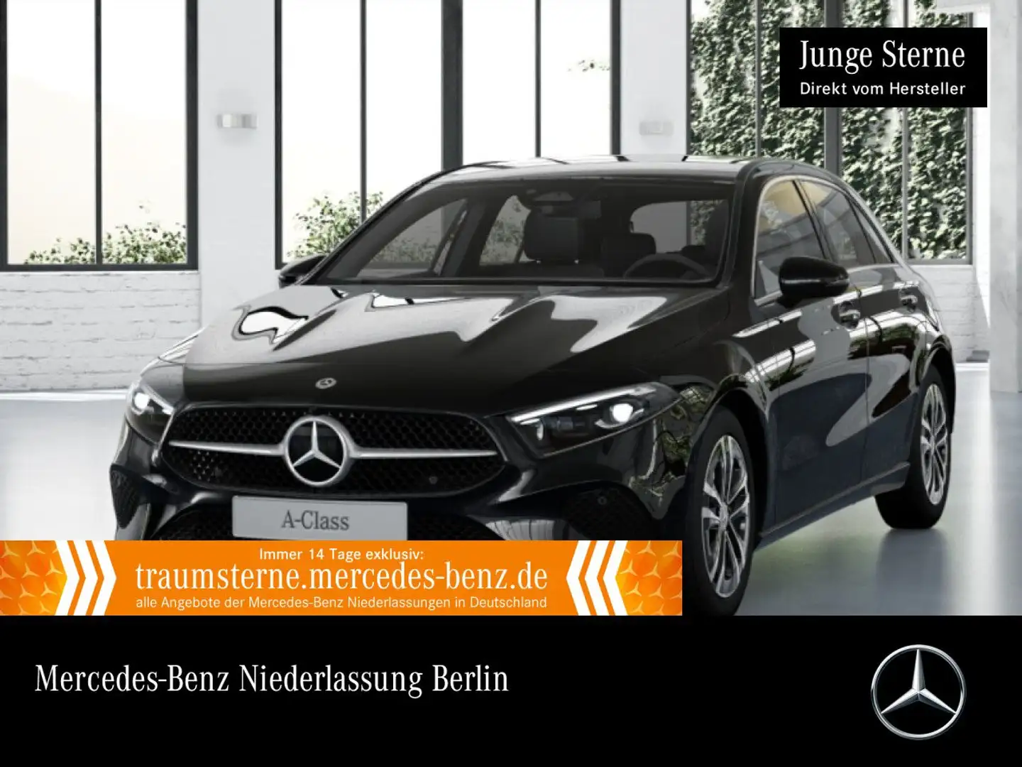 Mercedes-Benz A 220 4M PROGRESSIVE+MULTIBEAM+KAMERA+TOTW+KEYLESS Noir - 1