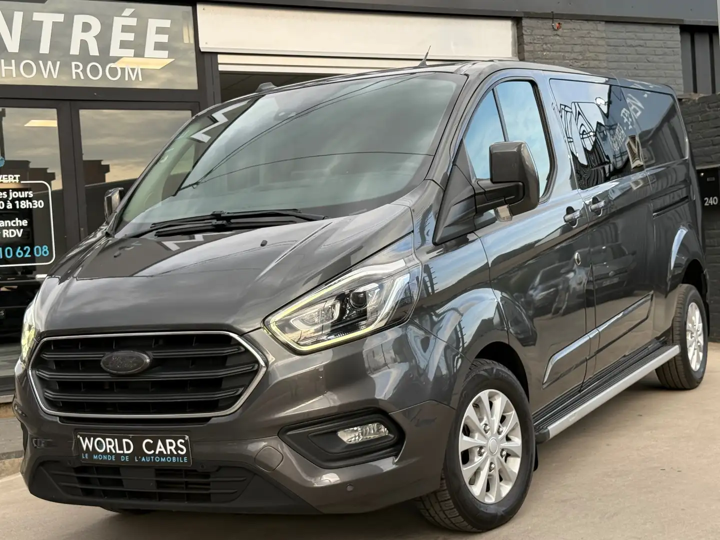 Ford Transit Custom 2.0TDCi L2H1 170CV 5PLACES/ NAVI/ CAMERA/ XENON/ Gris - 1