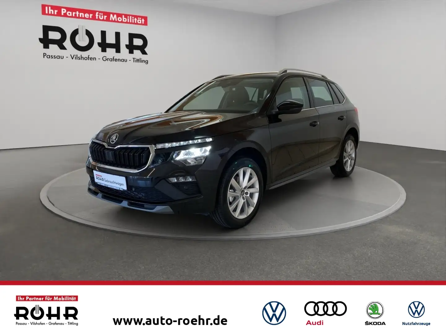 Skoda Kamiq Selection 130 Jahre 1.5 TSI DSG (Garantie 08/2030. Schwarz - 1