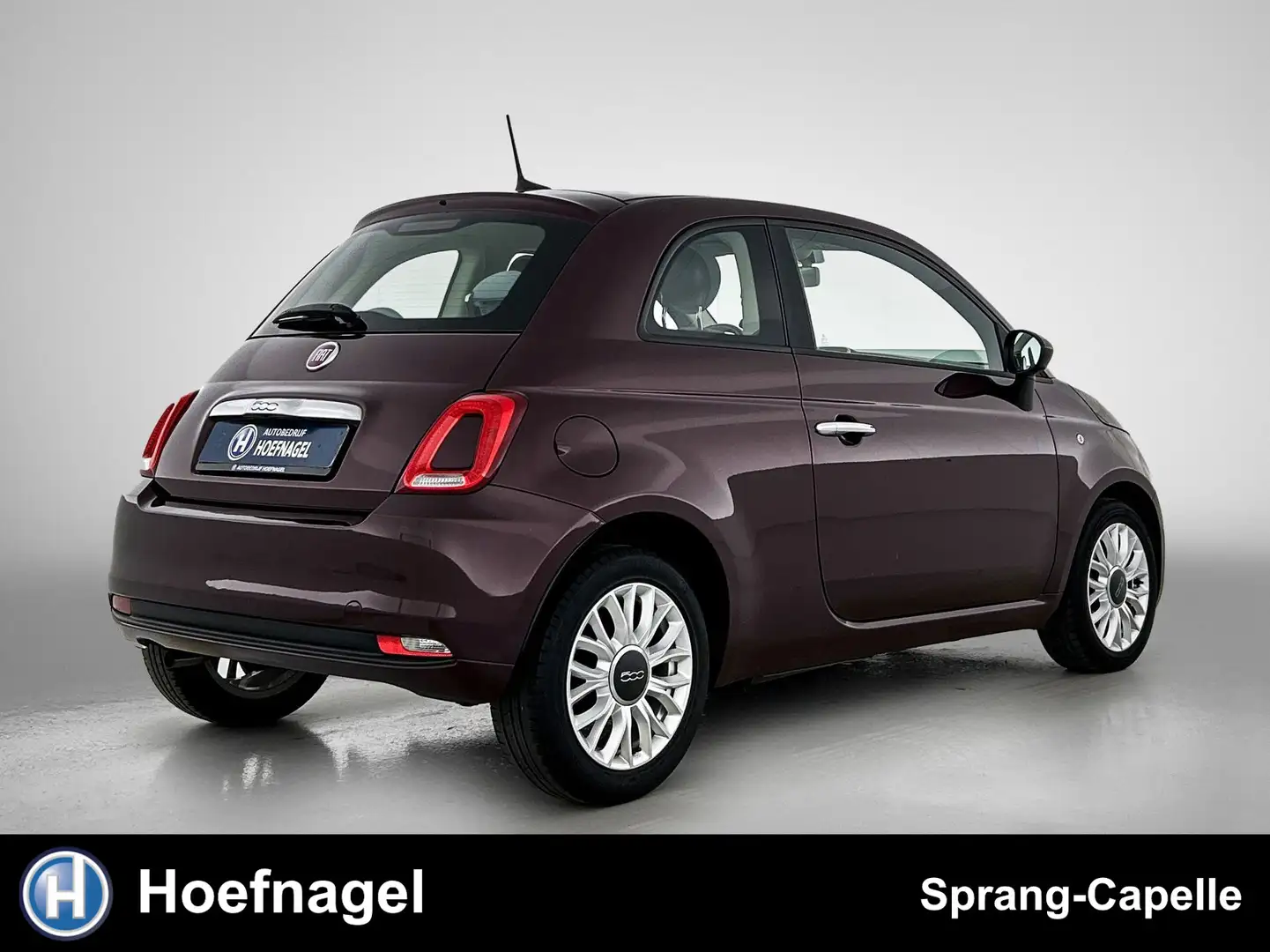 Fiat 500 0.9 TwinAir Turbo Popstar | Airco | Bluetooth | Paars - 2