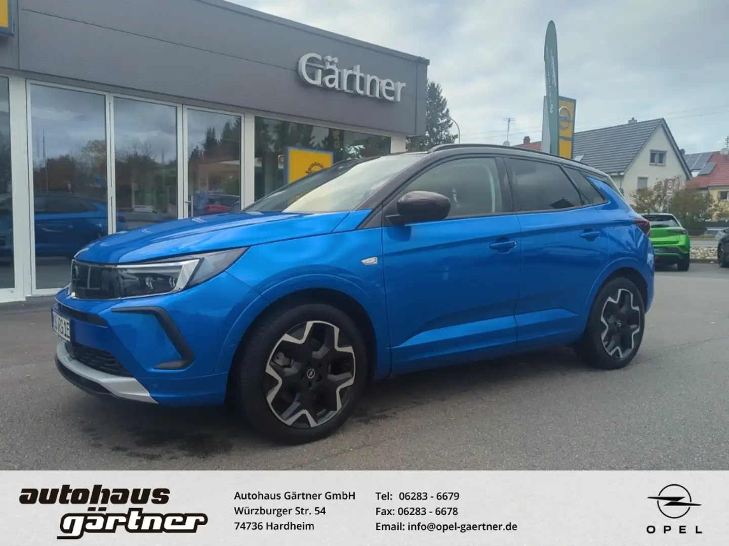 Opel Grandland Ultimate Plug-in-Hybrid 4 AHK-abnehmbar Navi Night Blau - 1