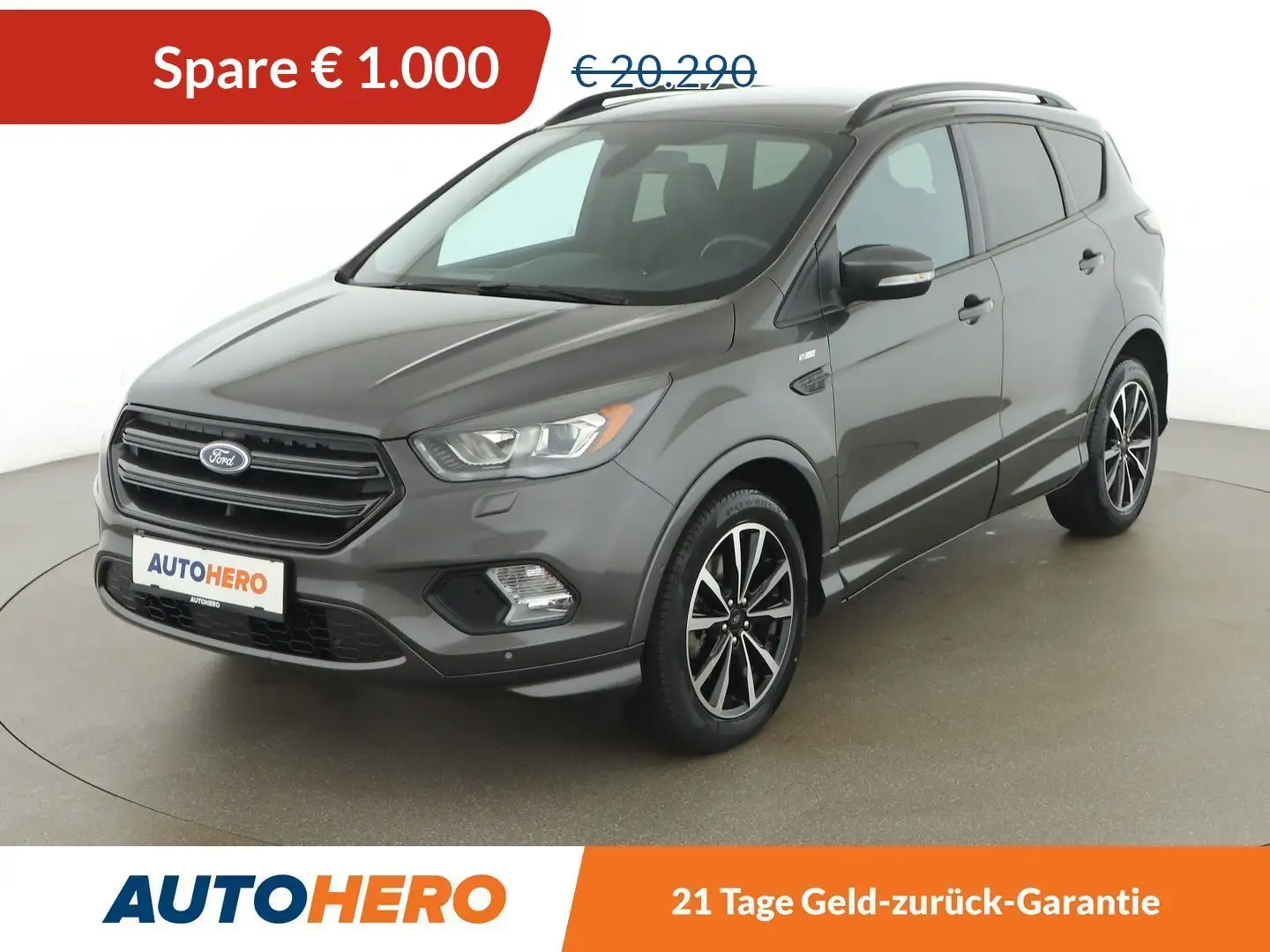 Ford Kuga 2.0 TDCi ST-Line *NAVI*CAM*PDC* Gris - 1