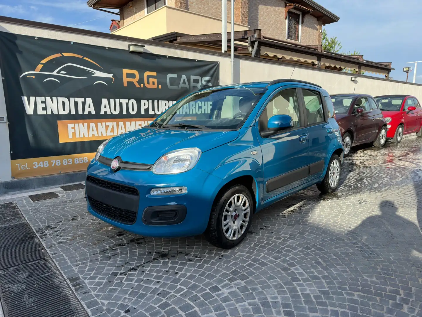 Fiat Panda 1.2 Lounge 69cv Blauw - 1