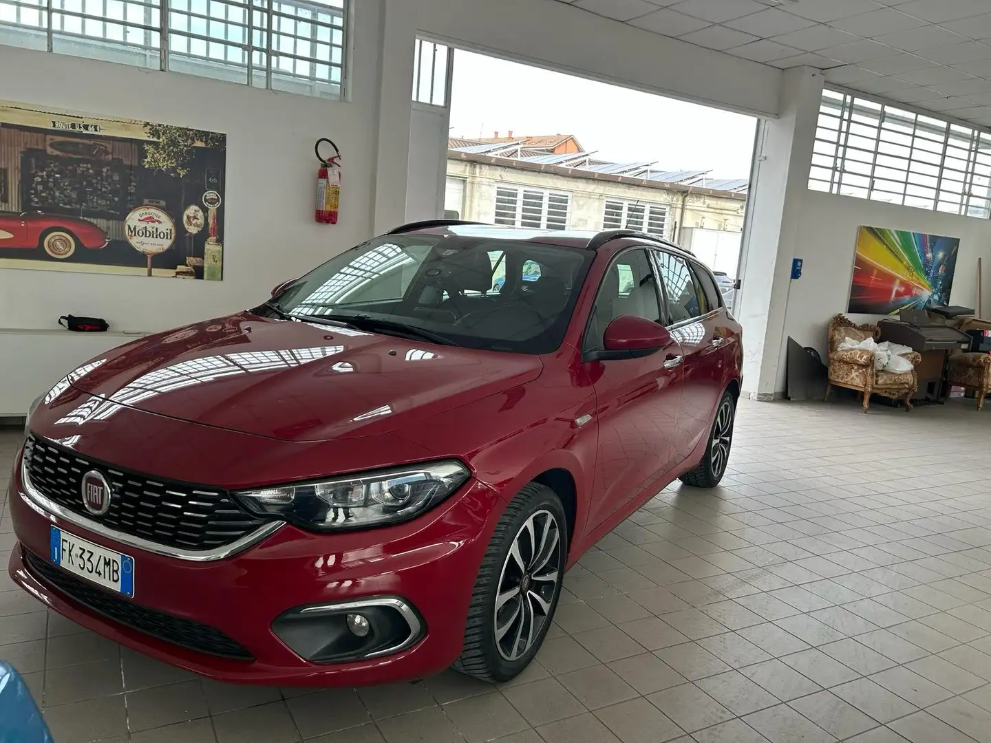 Fiat Tipo Tipo SW 1.6 mjt Lounge s Rosso - 2