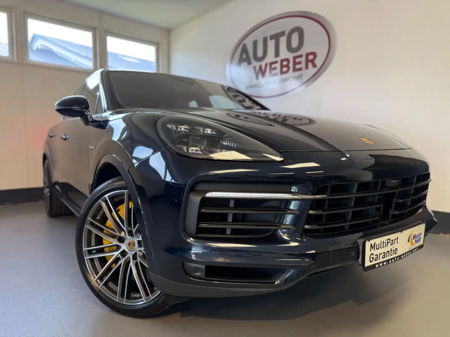 Porsche Cayenne CAYENNE COUPE E-HYBRID*KERAMIK*22 Z*CHRONO*1.HD* Blau - 1