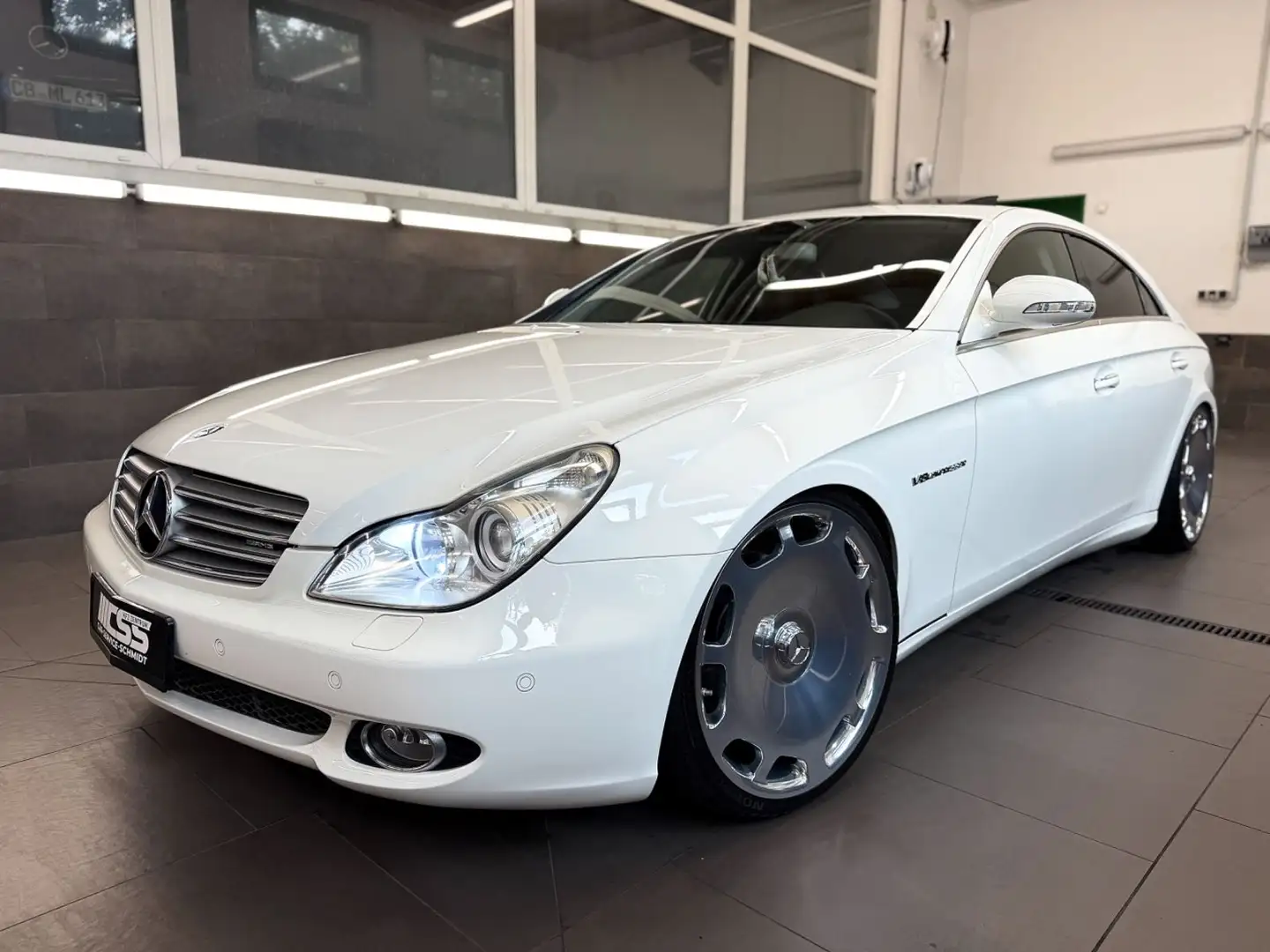 Mercedes-Benz CLS 500 *AMG*PANO*LUFT*H&K*M113 - Umbaukosten 13k Blanc - 1