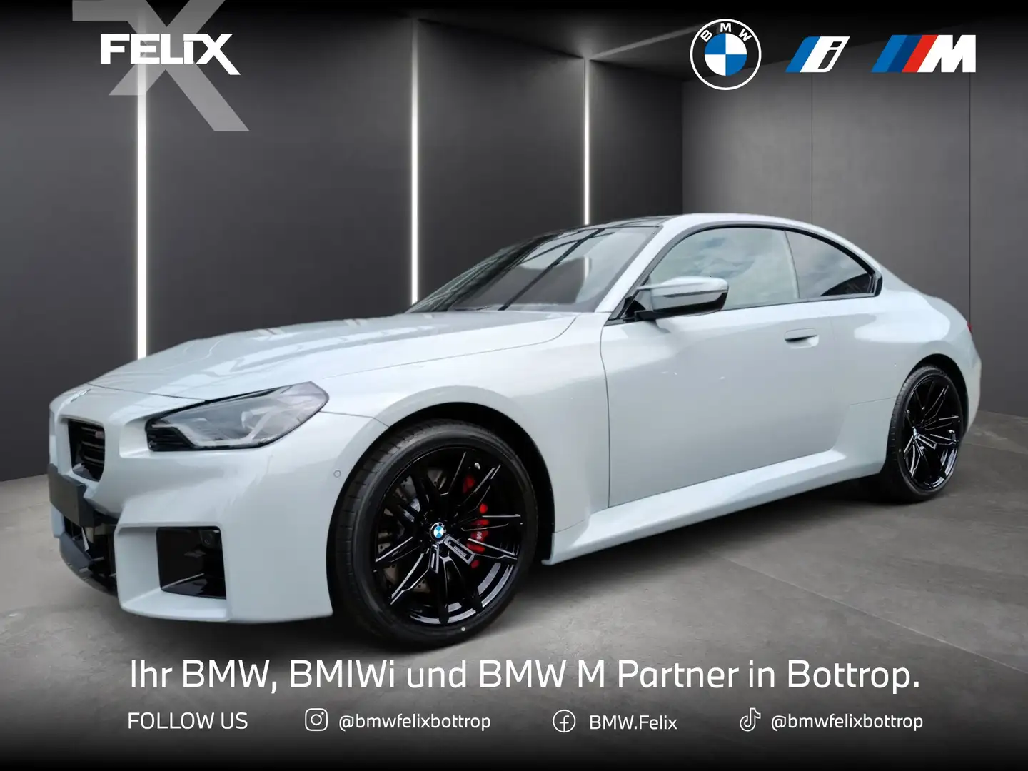 BMW M2 Coupé CARBONDACH+PLUS PACKAGE+HEAD-UP+M DRIVE PRO+ Gris - 1