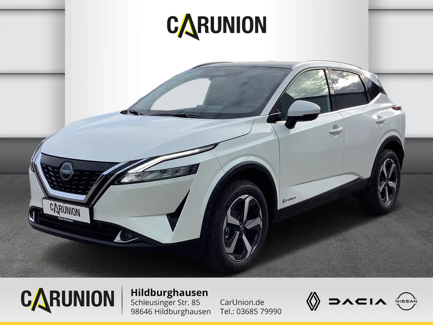 Nissan Qashqai 1.5 VC-T e-POWER 190 PS N-Connect a Winter + Busin Blanco - 1