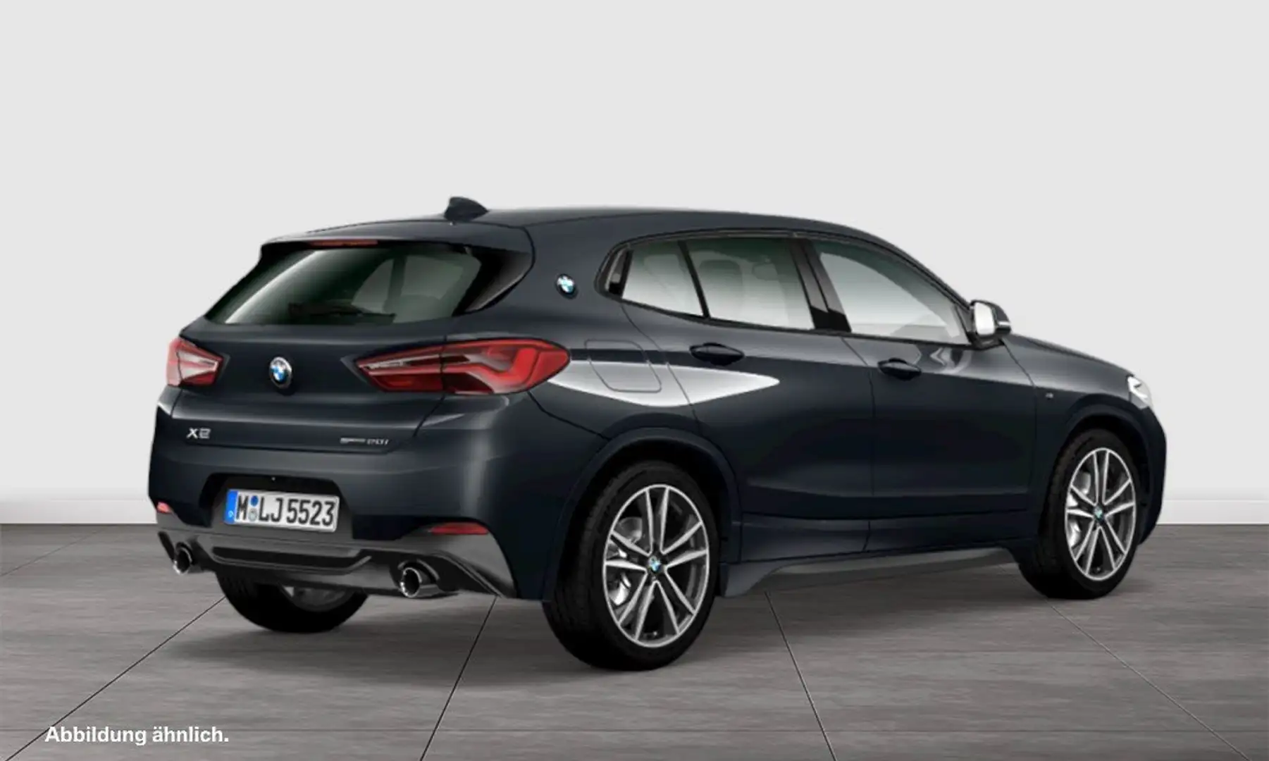 BMW X2 sDrive20i M-Sport Aut Nav LED Drive+Park 19" Grau - 2