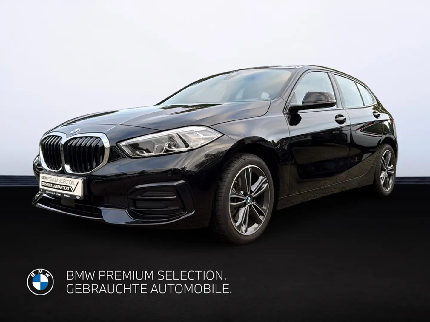 BMW 118 i Sport Line Aut. Led Sportsitze AHK PDC Noir - 2