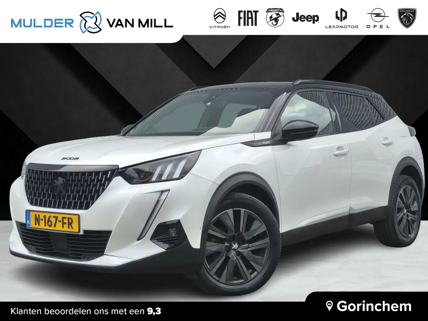 Peugeot 2008 GT Pack 1.2 Turbo 130pk | SCHUIF/KANTELDAK | ALCAN Blanco - 1