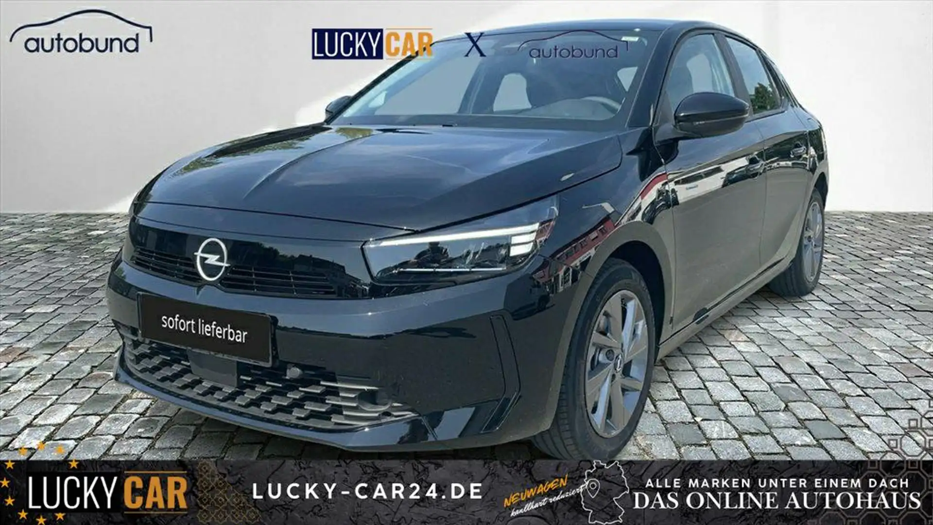 Opel Corsa EDITION 1,2 T Alu KA LED Link NAV NBA PDC RFK S... Schwarz - 1