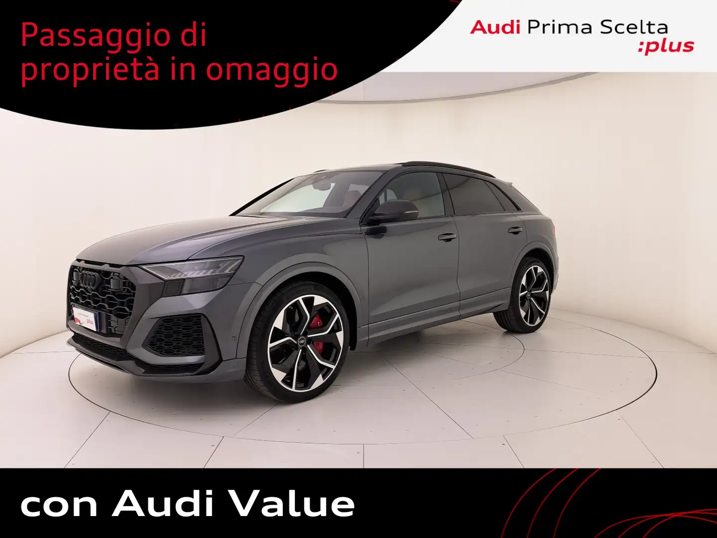 Audi RS Q8 rs 4.0 mhev quattro tiptronic Gri - 1