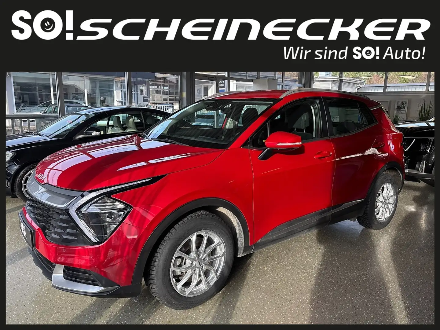 Kia Sportage 1,6 CRDI Silber Rood - 2