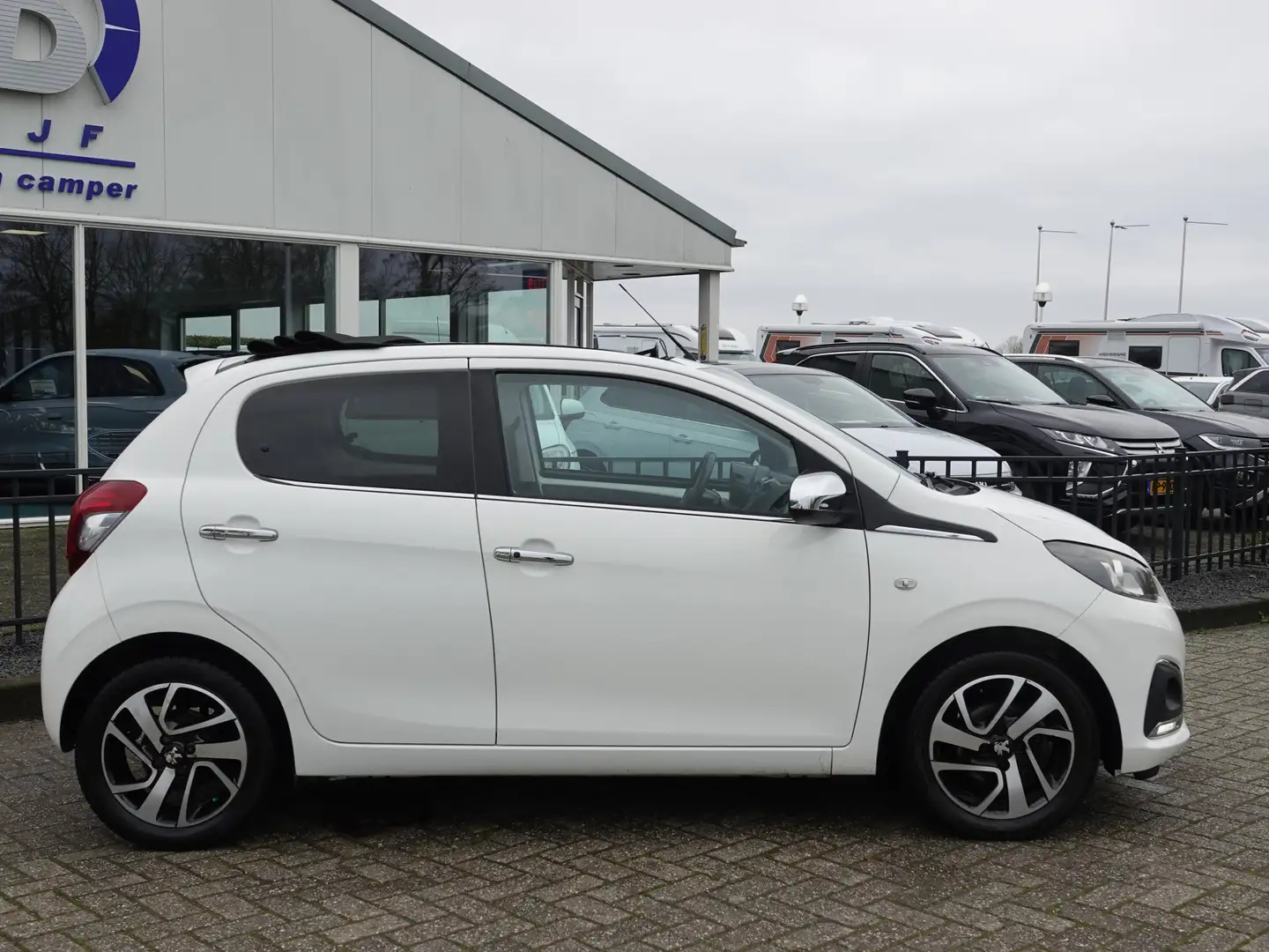 Peugeot 108 1.0 e-VTi Allure TOP! CABRIO KEYLESS | ECC | GR. S Weiß - 2