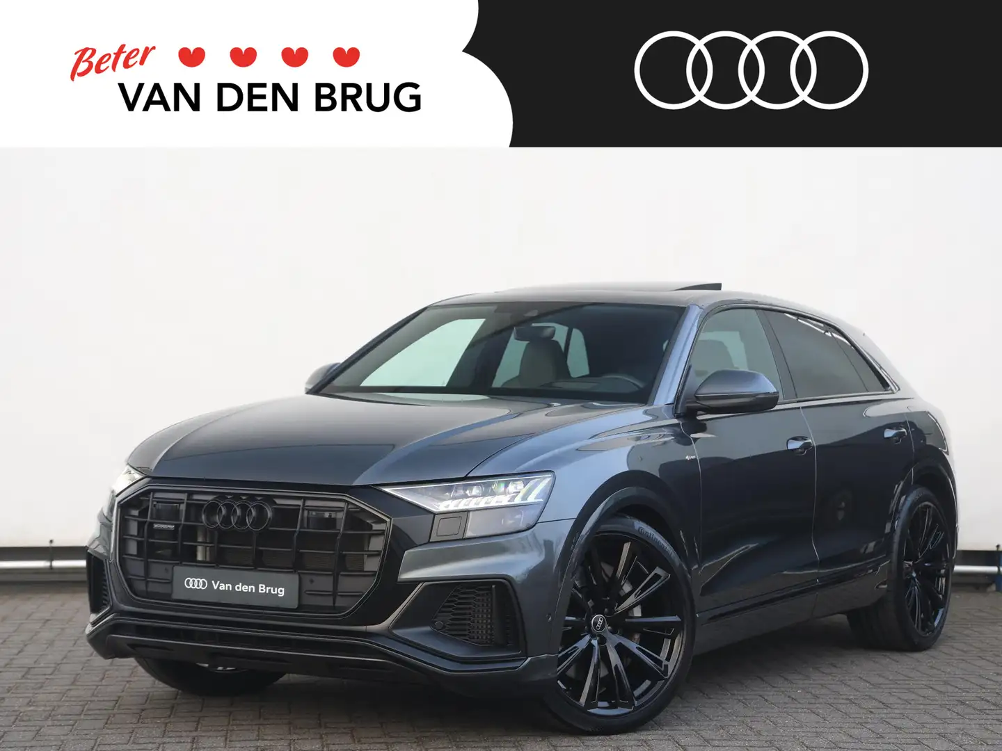 Audi Q8 55 TFSI e quattro Pro Line S 381 Pk | Matrix LED | Grau - 1